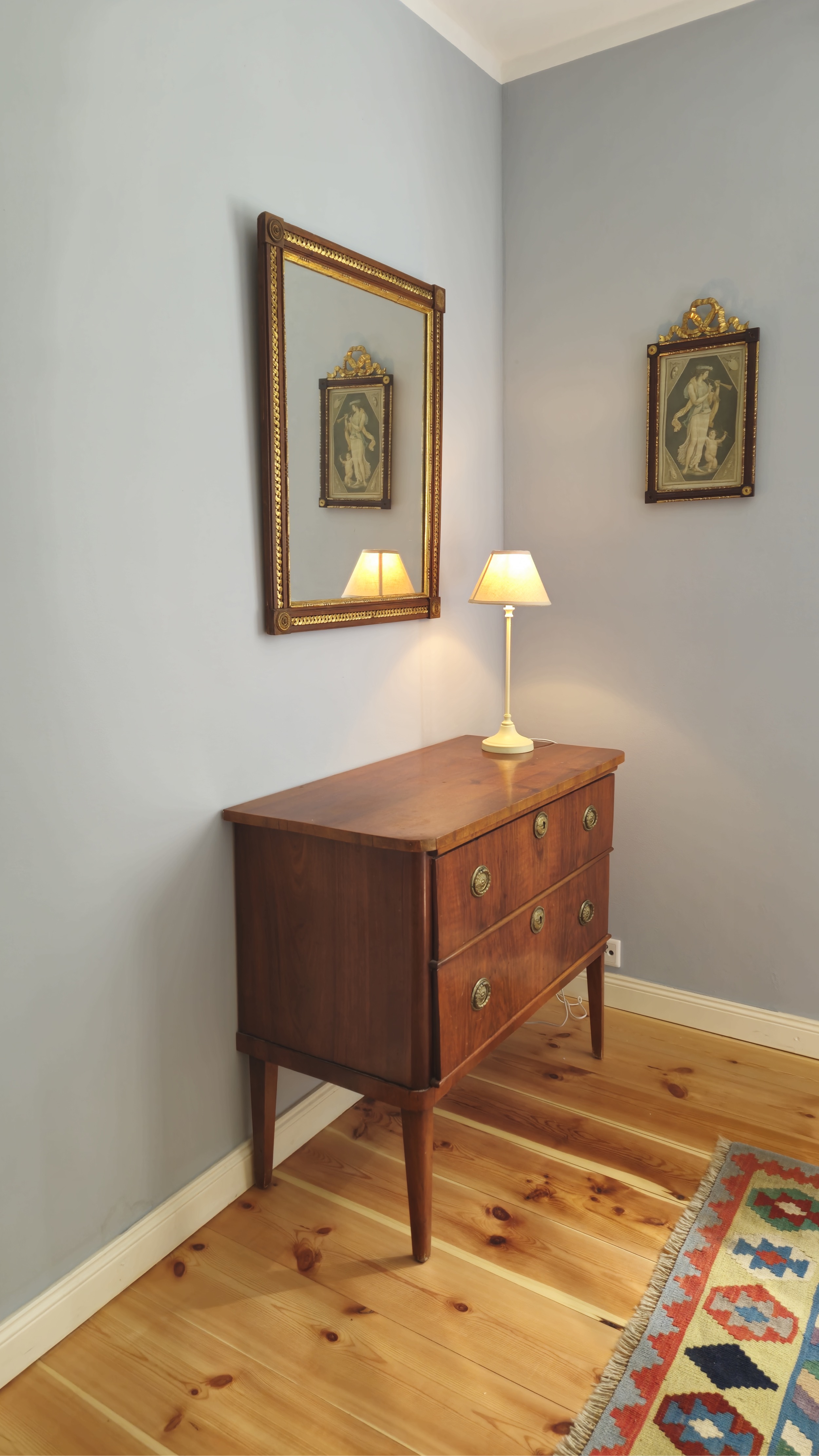 Blaues-Zimmer-Doppelbetten-Villa-Kehrsdorf-Briesen-14