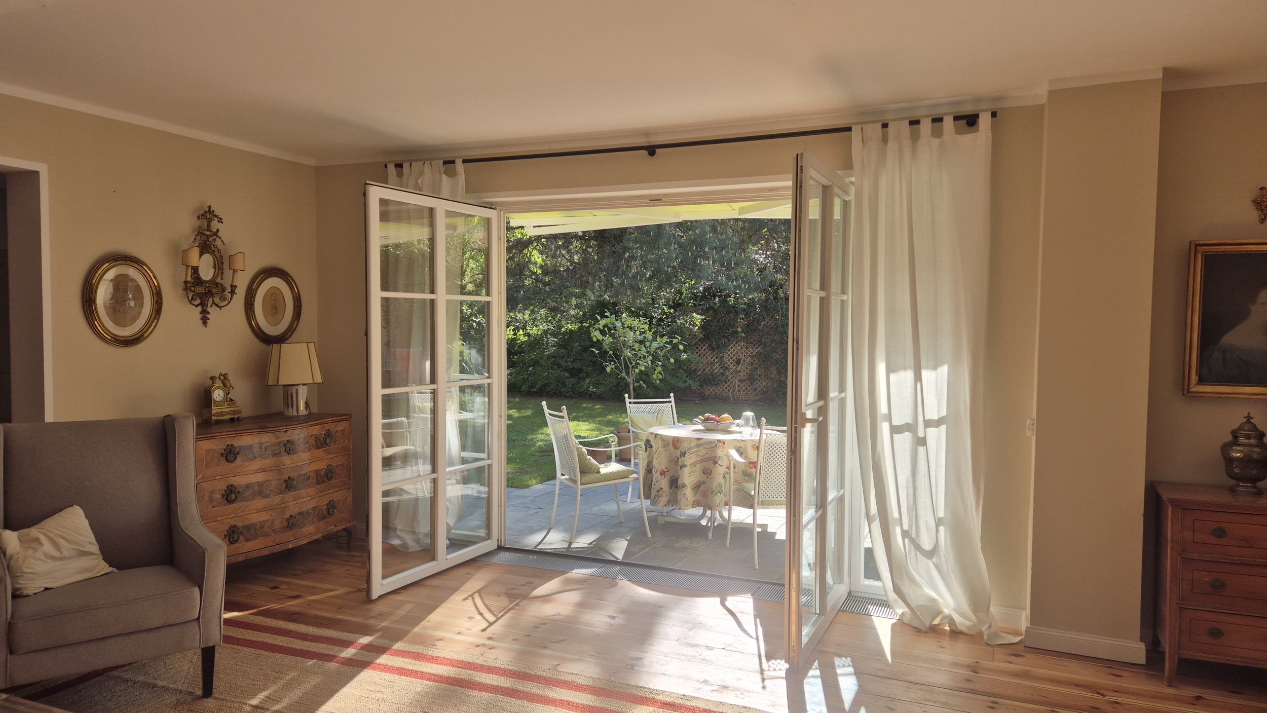 Terrasse Villa Kehrsdorf Briesen 4