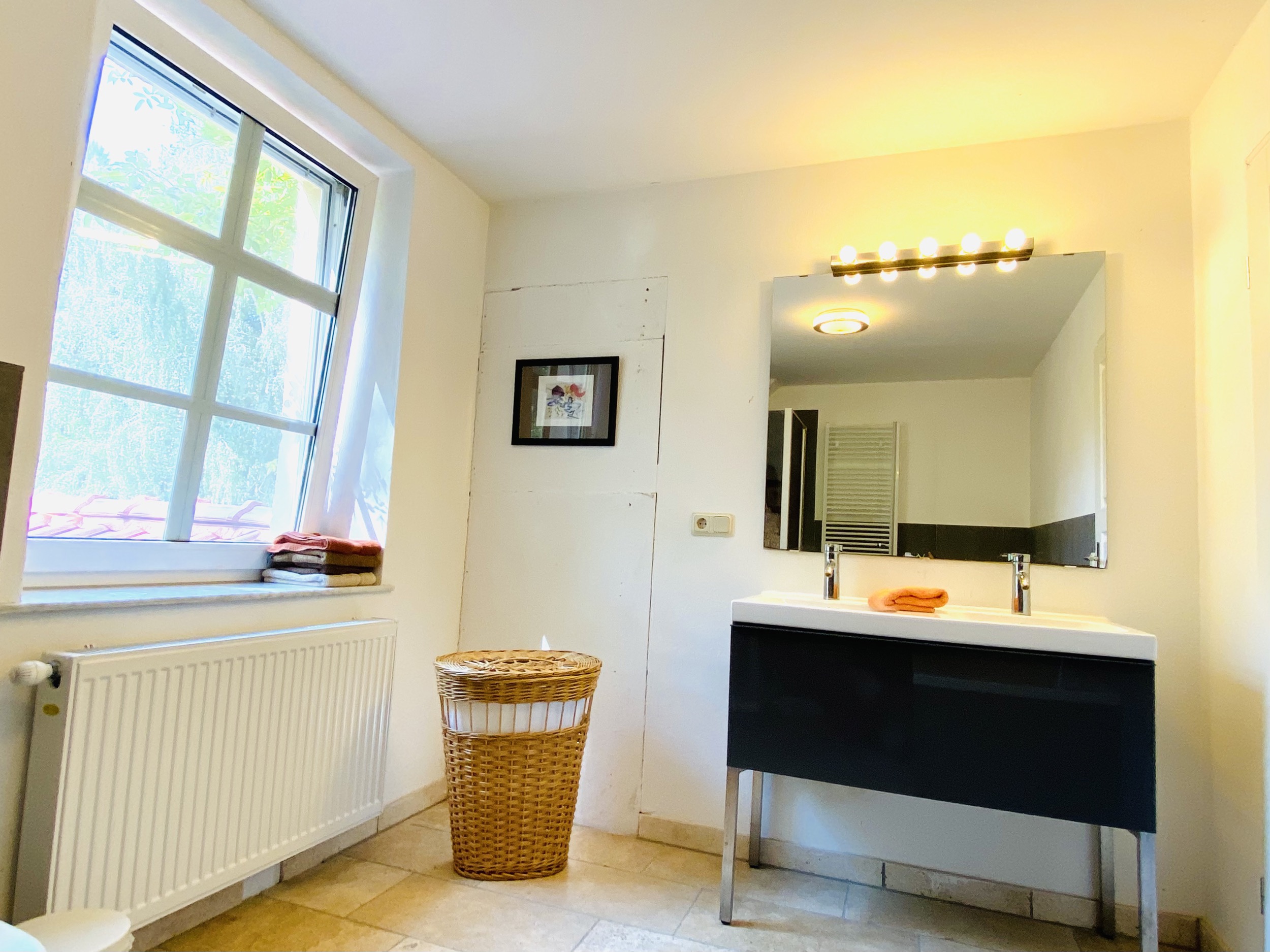 badezimmer erster stock villa kersdorf briesen ferienhaus